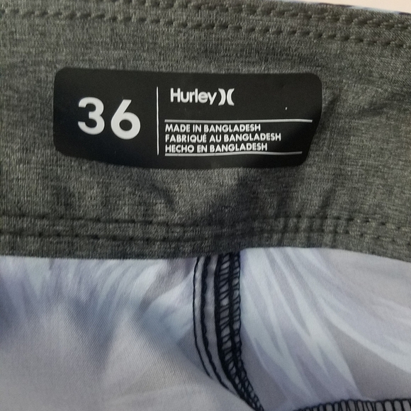 Hurley Hawaiian print swim board shorts - Picture 6 of 7